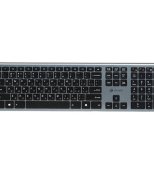 Клавиатура Oklick 890S беспроводная, радиоканал, серый