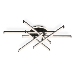 Потолочный светодиодный светильник Ambrella light FL6252 BK черный 97W 3000K-6400K 805*760*170 (ПДУ ИК), фото8
