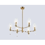 Люстра Ambrella light LH55201/6 BS/CL латунь/прозрачный E14*6 max 40W D660*520, фото6