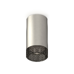 Светильник Ambrella Light XS6324020 SSL/BK серебро песок/тонированный MR16 GU5.3 (C6324, N6151)