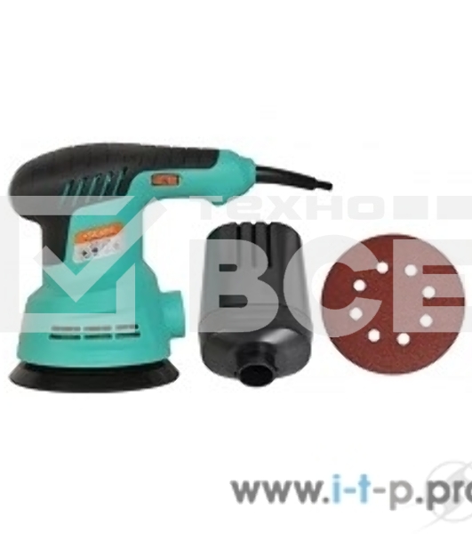 Эксцентриковая шлифовальная машина Sturm OS8135R Эксцентриковая шлифмашина Sturm, 350Вт, d 125мм, рег обор. 5000-12000об/мин, ПЫЛЕСБОР OS8135R