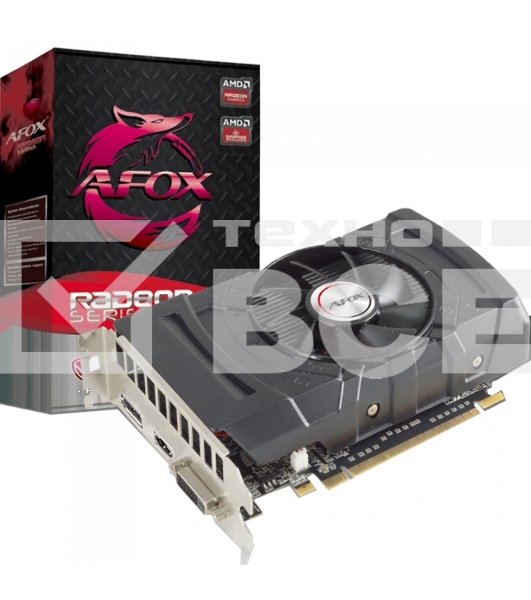 Видеокарта AFOX RX 550 4GB GDDR5 1 28Bit, ATX Single Fan  AFRX550-4096D5H3