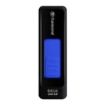 Флешка USB Transcend JetFlash 760 (TS64GJF760), 64Gb, USB 3.0, R/W 130/40, черный/синий, фото2