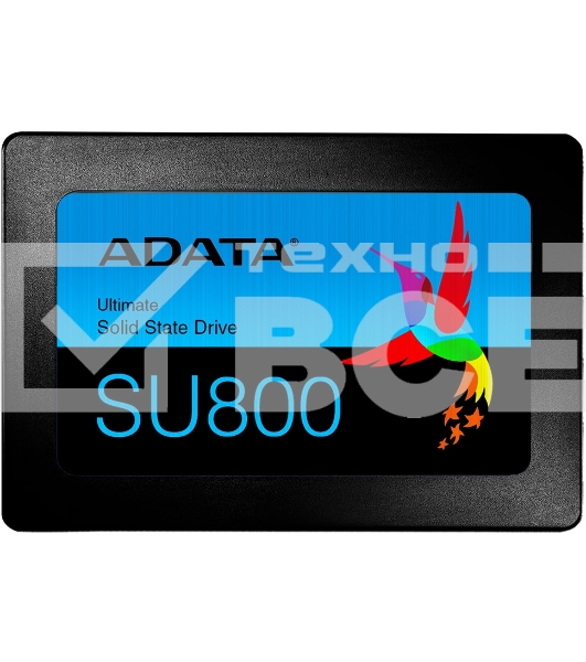 Накопитель SSD ADATA SU800, 256Gb, SATA III, 2.5