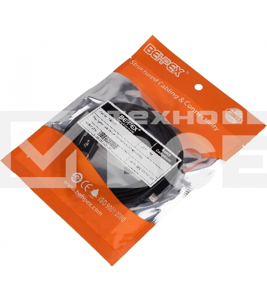 Кабель USB (m)-Lightning (m) 2м черный