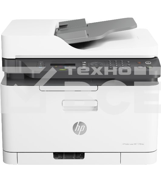 МФУ лазерный HP Color LaserJet 179fnw (4ZB97A), А4, цветной, печ. до 18 стр/мин. (ч/б) до 4 стр/мин. (цвет), скан. до 15 стр/мин. (ч/б) 6 стр/мин. (цвет), 600x600dpi, USB, RJ-45, Wi-Fi, Air Print, Mopria