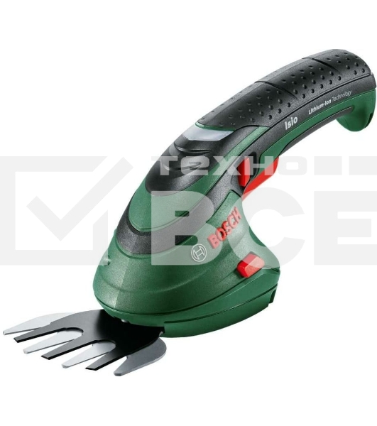 Аккумуляторные ножницы Bosch Isio 3 (АКБ 3,6В (встроенный) + ЗУ), сумка (0600833106)