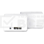 Домашняя Mesh Wi‑Fi система AX3000 Whole Home Mesh Wi-Fi 6 SystemSPEED: 574 Mbps at 2.4 GHz + 2402 Mbps at 5 GHzSPEC: Internal Antennas, 3× Gigabit Ports per Unit (WAN/LAN auto-sensing), 1024-QAM, OFDMA, HE160FEATURE: MERCUSYS APP, Router/AP Mode, One Unified Network, Seaml, фото4