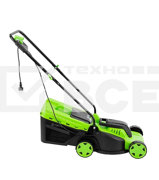 Газонокосилка электрическая Сибртех L1200, 1200 Вт