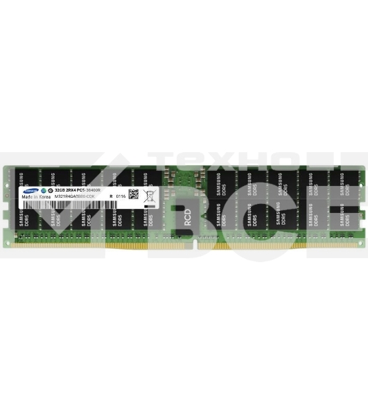 Оперативная память Samsung, DDR5, 32GB (1x32 GB), 4800 MHz, CL40, ECC, RDIMM