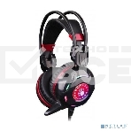 ГарнитураA4Tech Bloody G300 черный/красный (2.2м), фото2
