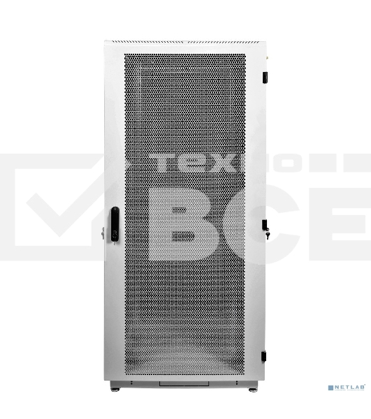 Шкаф телеком. напольный 42U (600x1000) дверь перфориров. 2 шт. (ШТК-М-42.6.10-44АА) (3 коробки)