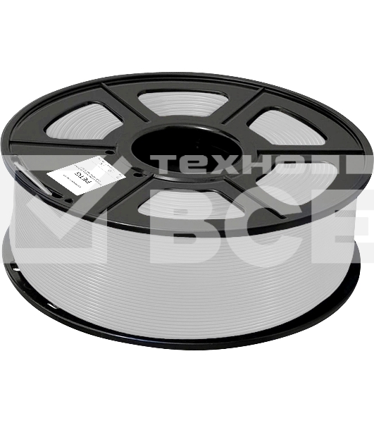 Пластик для принтера 3D Cactus CS-3D-PETG-1KG-SILVER PETG d1.75мм 1кг L316м 1цв.