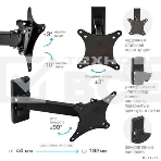 Кронштейн для телевизора Arm Media MARS-01 черный 10