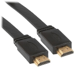 Кабель Cablexpert HDMI CC-HDMI4F-10, 19M/19M, v2.0, медь, позол.разъемы, экран, плоский кабель, 3м, черный, пакет, фото6