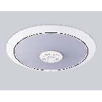 Музыкальный светодиодный светильник Ambrella light FZ710 WH белый IP20 40W 3000-6500K+RGB Music 370*56 (ПДУ ИК), фото15