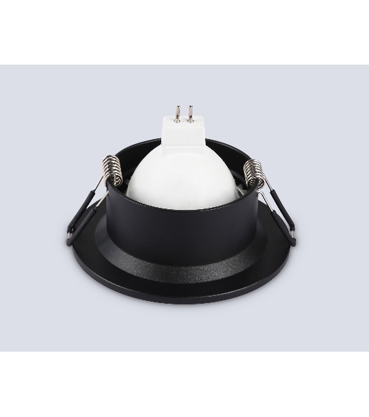 Встраиваемый точечный светильник Ambrella light TN102809 BK черный GU5.3 D90*35
