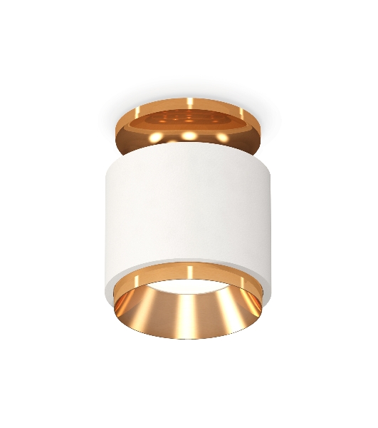 Светильник Ambrella Light XS7510120 SWH/PYG белый песок/золото желтое полированное MR16 GU5.3 (N7929, C7510, N7034)