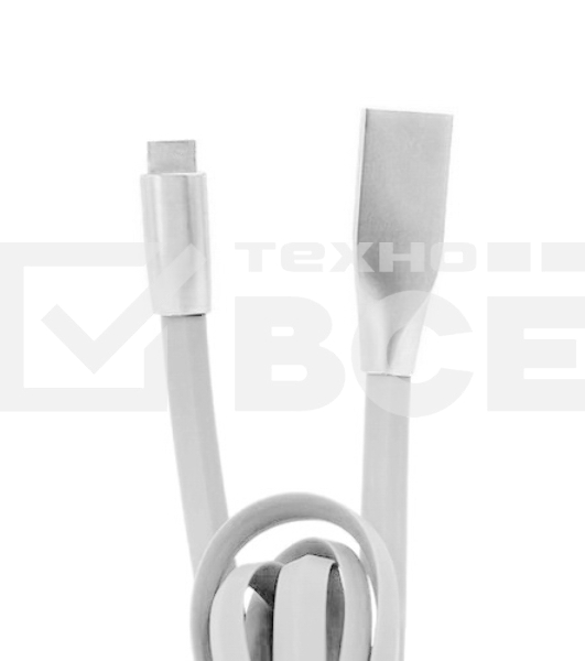 Кабель USB ACD-Infinity MicroUSB ~ USB-A TPE, 1.2м, белый (ACD-U922-M1W)