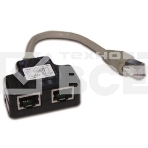 Y-адаптер, 2 параллельных порта, экранированный, фото 1