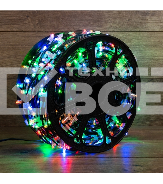 Гирлянда Neon-night LED ClipLight 12V 150 мм, цвет диодов Мульти