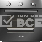 Духовой шкаф электрический Darina 0U5 BDE 112 705 X нержавеющая сталь/стекло черное, встраиваемый, фото 1