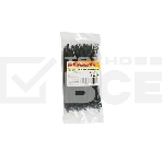 Хомут кабельный 2.5х150 нейл. черн. (уп.100шт) Rexant 07-0151, фото 1