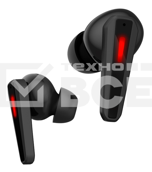 Наушники с микрофоном A4Tech Bloody M70 черный/красный вкладыши BT в ушной раковине (M70 BLACK+ RED)