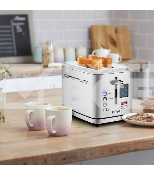 Тостер Kitfort KT-2049 950Вт серебристый