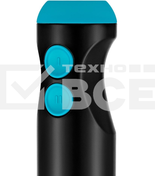 Блендер погружной Kitfort КТ-3041-3 350Вт черный/бирюзовый