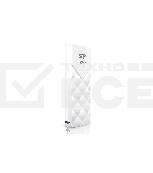 Флеш диск Silicon Power 32Gb Ultima U03 SP032GBUF2U03V1W USB2.0 белый