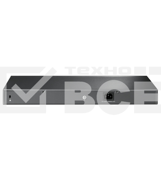 Сетевой коммутатор JetStream 24-port 10/100Mbps + 4-port Gigabit L2 Smart Switch with 24-port PoE+, PoE budget up to 250W, support PoE power management, with abundant L2 features,1U rack mountable, full managed via web UI/CLI/SSH/Telnet/SNMP