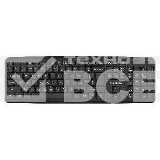Клавиатура ExeGate LY-331L (EX279940RUS) проводная, USB, черный