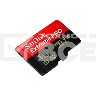 Карта памяти SanDisk Extreme Pro microSD UHS I Card 1TB for 4K Video on Smartphones, Action Cams & Drones 200MB/s Read, 140MB/s Write, Lifetime Warranty