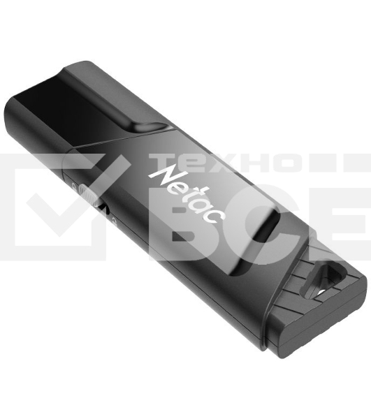 Флеш диск Netac U336S NT03U336S-032G-30BK, 32Gb, USB3.0, пластиковая с защитой от записи