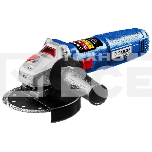 Углошлифовальная машина ЗУБР Профессионал одноруч. хват, пылезащита, 125 мм, 11000 об/мин, 750 Вт УШМ-П125-750