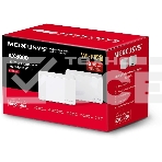 Домашняя Mesh Wi‑Fi система AX3000 Whole Home Mesh Wi-Fi 6 SystemSPEED: 574 Mbps at 2.4 GHz + 2402 Mbps at 5 GHzSPEC: Internal Antennas, 3× Gigabit Ports per Unit (WAN/LAN auto-sensing), 1024-QAM, OFDMA, HE160FEATURE: MERCUSYS APP, Router/AP Mode, One Unified Network, Seaml, фото3