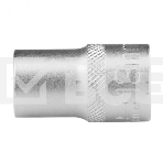 Головка торцевая, 13 мм, 12-гранная, CrV, под квадрат 1/2', хромированная Stels, фото4
