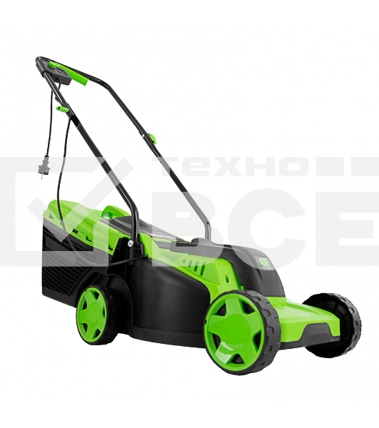 Газонокосилка электрическая Сибртех L1200, 1200 Вт