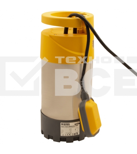 Погружной насос Denzel PH1100 (97234)  высокого давления, 1100Вт, подъем 40м, 5500 л/ч