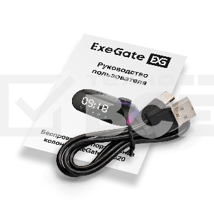 Колонка-часы ExeGate Yo 520 Bluetooth 3 Вт черный