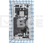 Дисплей для Yota YotaPhone 1 C9660 черный с белой рамкой, фото 1