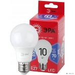Лампа светодиодная ЭРА LED A60-10W-865-E27 R (диод, груша, 10Вт, хол, E27), фото4