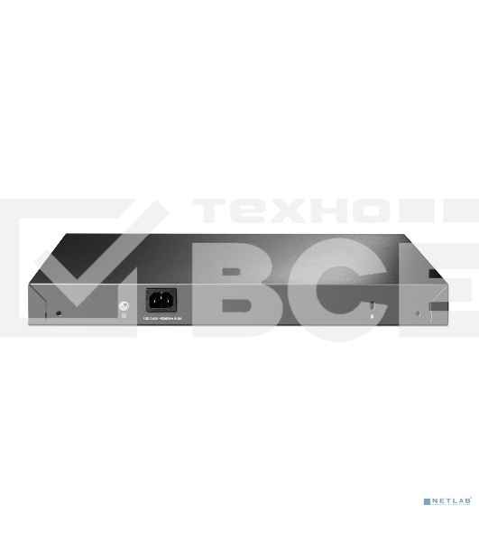 Коммутатор JetStream 28-port Gigabit L2+ Managed Switch with 24-port PoE+, PoE budget up to 384W, support SDN