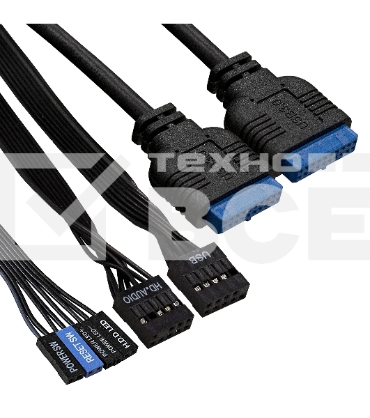 Компьютерный корпус Minitower ExeGate EX286441RUS BA-309U2-500W-8 (mATX, БП AA500 с вент. 8см, 1*USB+2*USB3.0, HD аудио, черный)