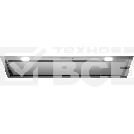 Встраиваемая вытяжка FALMEC BUILT-IN BURANO 50  INOX, серия Design, 52 см, электронное/кнопочное управление, светодиодное освещение, периметральное всасывание, 3 скорости, отвод/циркуляция, таймер, максимальная производительность 1040 м3/ч, угольный фильт, фото2