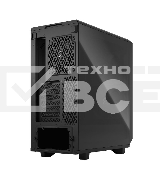 Корпус Fractal Design MESHIFY 2 COMPACT BLACK - TG / ATX, TG / 2x140mm & 1x120mm fans inc. / FD-C-MES2C-03