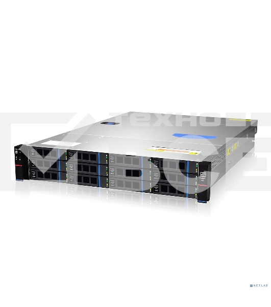 Серверный корпус Gooxi RMC2112-670-HSE-D 2U 12bay chassis,Expander backplane rear 2*2.5