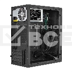 Компьютерный корпус Minitower ExeGate BAA-303MU-AAA400 (mATX, БП AAA400 с вент. 8см, 2*USB+1*USB 3.0, HD Audio, черный), фото13