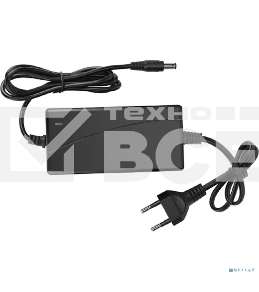 Блок питания Gembird NPA-AC32, 12В/5А, 60Вт, 1 штекер 5,5х2,5мм, черный